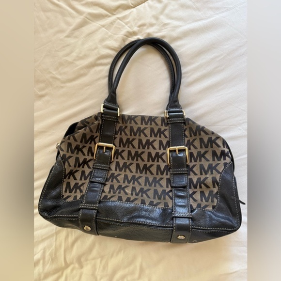 Michael Kors Black and Brown Men's Bag - Picture 1 of 8